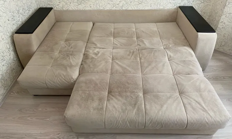 До и после уборки компании Greeny